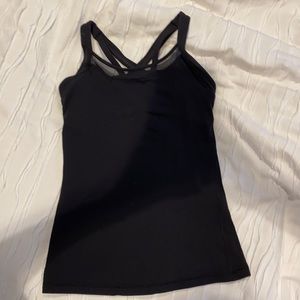 Lululemon black tank
